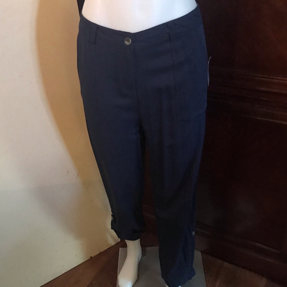 🆕Sweet Wanderer Navy Blue Pants-Med - Picture 1 of 7